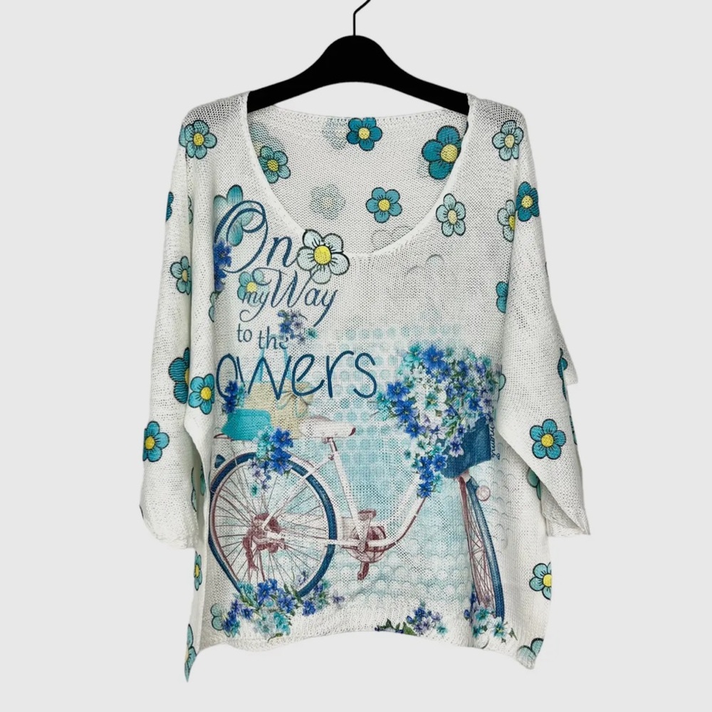 21 ✨LAST ONE✨MADE IN ITALY OVERSIZED TUNIC - Picture 1 of 1